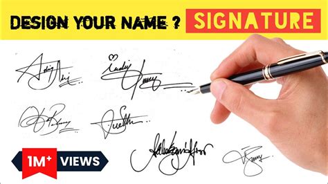 create your own signature.